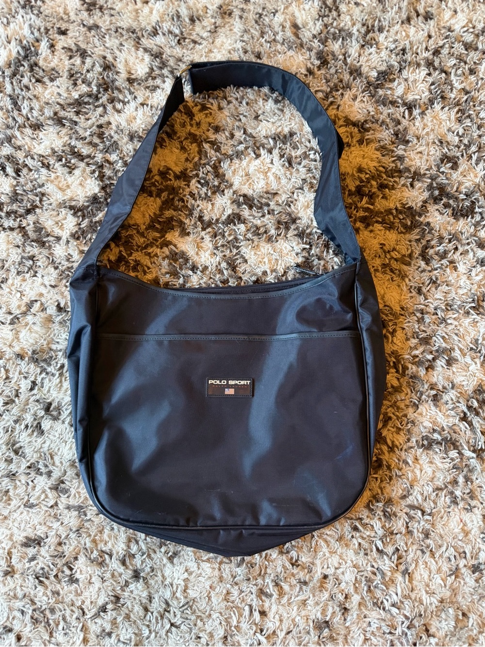Vintage Ralph Lauren Polo Sport Crossbody Tote Bag Purse RARE
